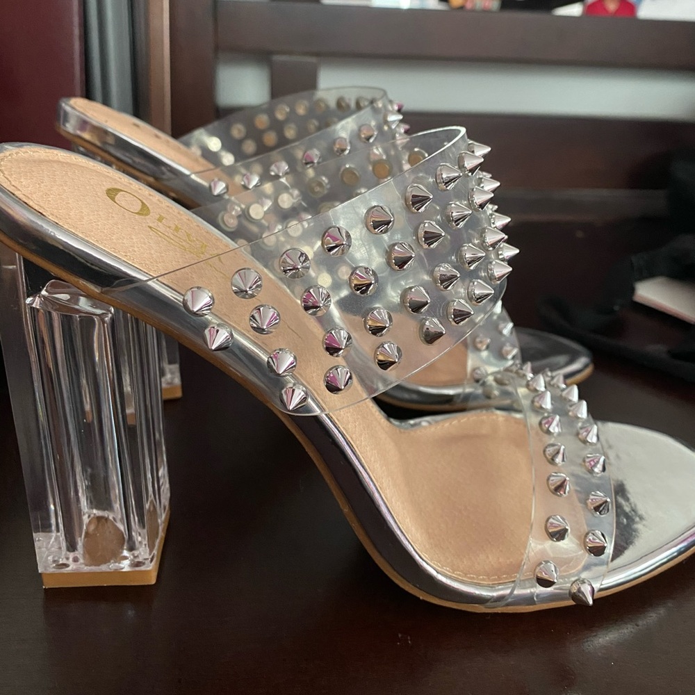 Sexy Mule Sandal Clear Heal